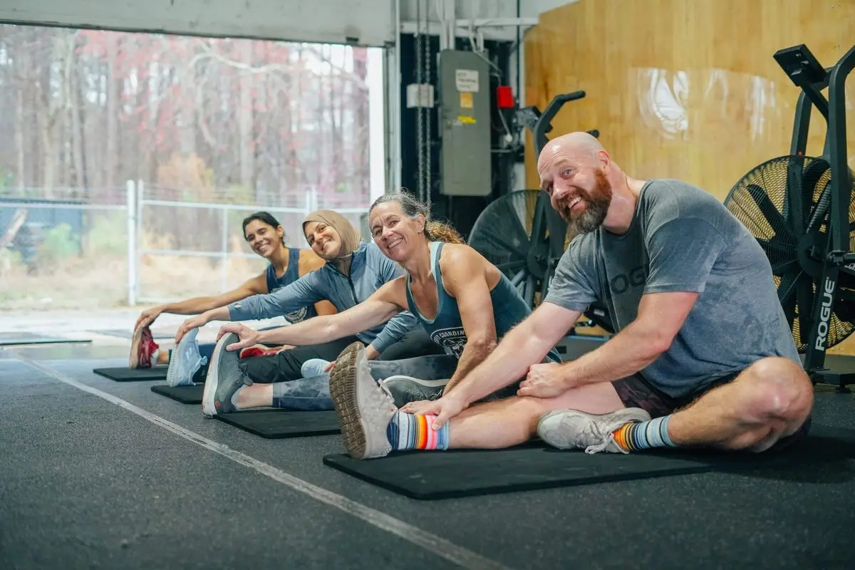 Members training together at CrossFit Coordinate in Cary, NC