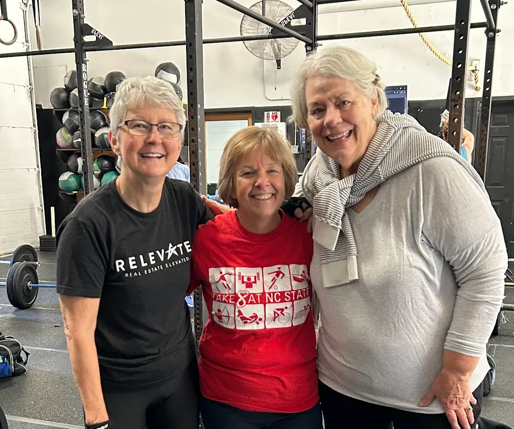 CrossFit Coordinate members training at our Cary, NC gym