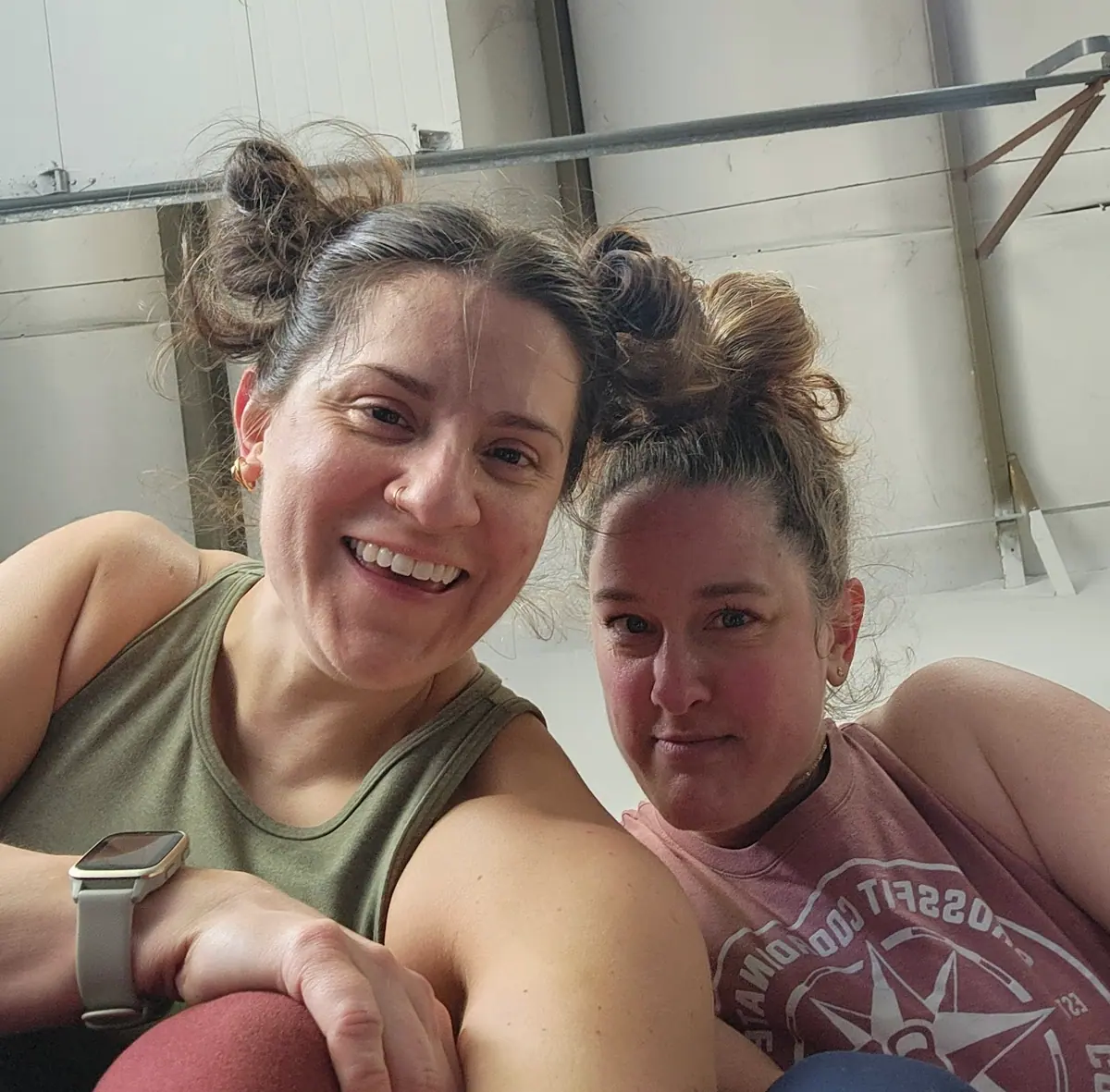 Erin with the CrossFit Coordinate community