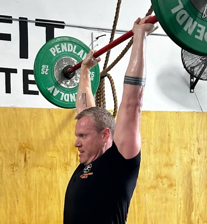CrossFit Coordinate - Blake Lifting Weights