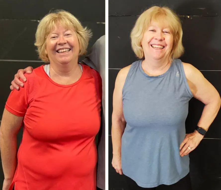 CrossFit Coordinate nutrition client transformation results